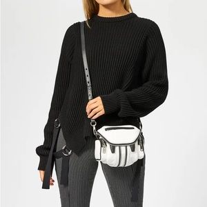 Alexander Wang Women's Micro Marti Bag - Black/White